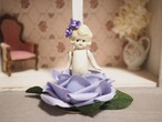 パープルローズの花の精　ジャパンビスク（キズあり） 画像3