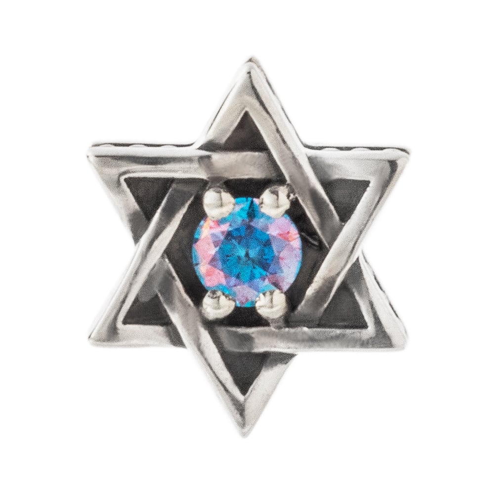 【ピアス&イヤーカフ売り上げランキング6位】ヘキサグラムスタッドピアスBL シルバーピアス 片耳分 AKE0073 Hexagram stud earrings BL silver earrings for one ear シルバーアクセサリー Silver jewelry |