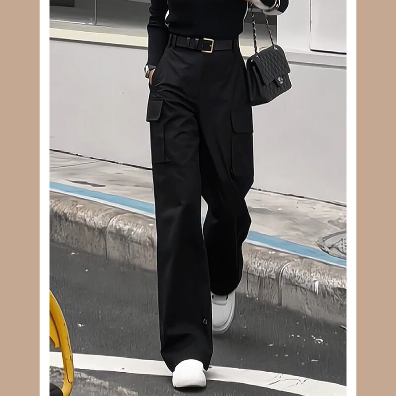 カーゴストレートパンツ E00397