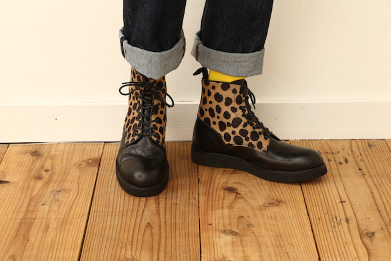 LACE UP BOOTS (WEDGE SOLE)