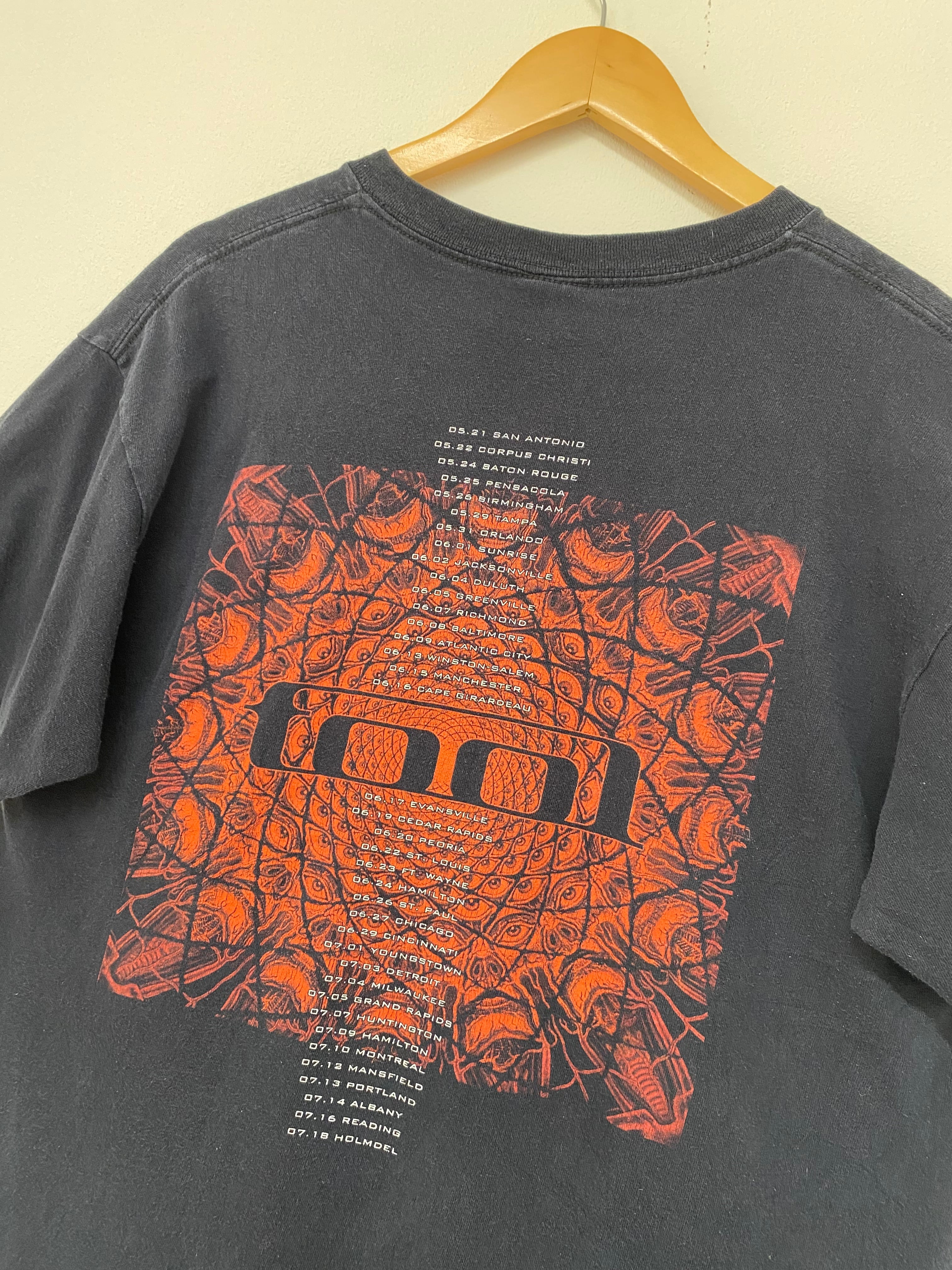 tool トゥール 2007年　日本ツアーTシャツ tool トゥール 2007年 日本ツアーTシャツ 00s TOOL Tour'07