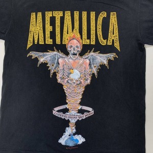 11128 METALLICA メタリカ Tシャツ バンドT ヘヴィメタル L