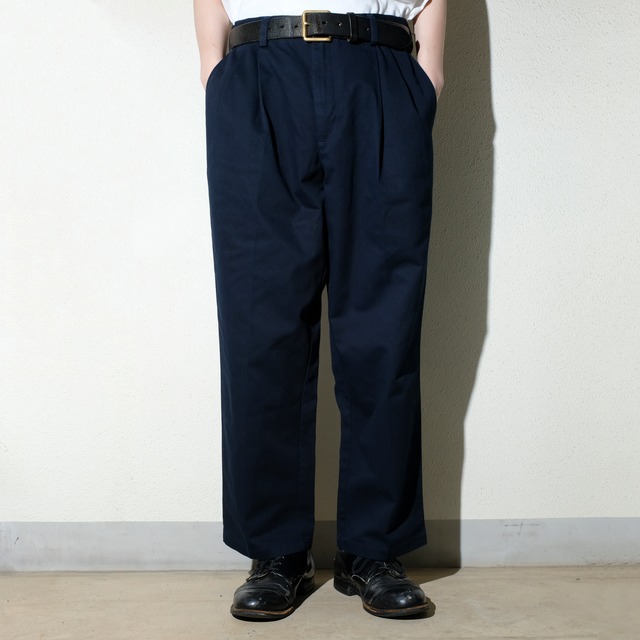 DOCKERS 2 tuck chino trousers 実寸34×28