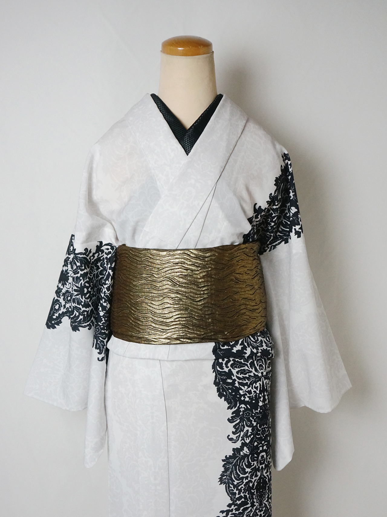 【受注商品】RumiRockセオαゆかた「西洋更紗」　[A723]