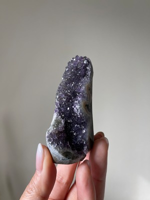 アメシストミニジオード/Amethyst mini geode No.01