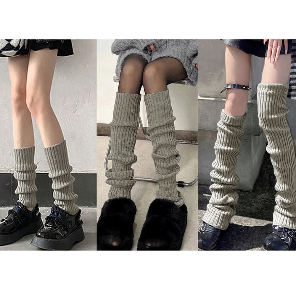 ニット レッグウォーマー レディース 秋冬 防寒 おしゃれ かわいい