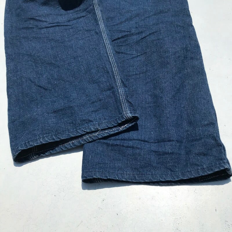 40's MONTGOMERY WARD モンゴメリーワード デニムオーバーオール 濃紺