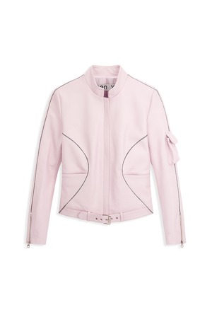 [OPEN YY] RADIUS MOTOR JACKET, PINK 正規品 韓国ブランド 韓国通販 韓国代行 韓国ファッション オープン ワイワイ 日本 店舗