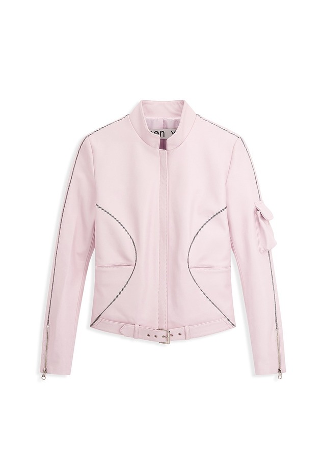 [OPEN YY] RADIUS MOTOR JACKET, PINK 正規品 韓国ブランド 韓国通販 韓国代行 韓国ファッション オープン ワイワイ 日本 店舗