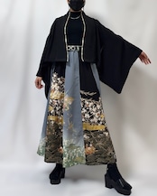 Two piece sets 589 2jacket+1skirt