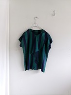 stripe pattern design blouse | ストライプデザインブラウス