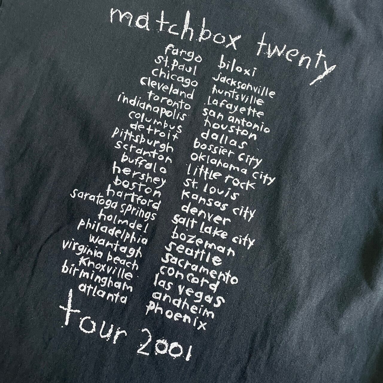 00年代 matchbox twenty マッチボックス トゥエンティ バンドTシャツ