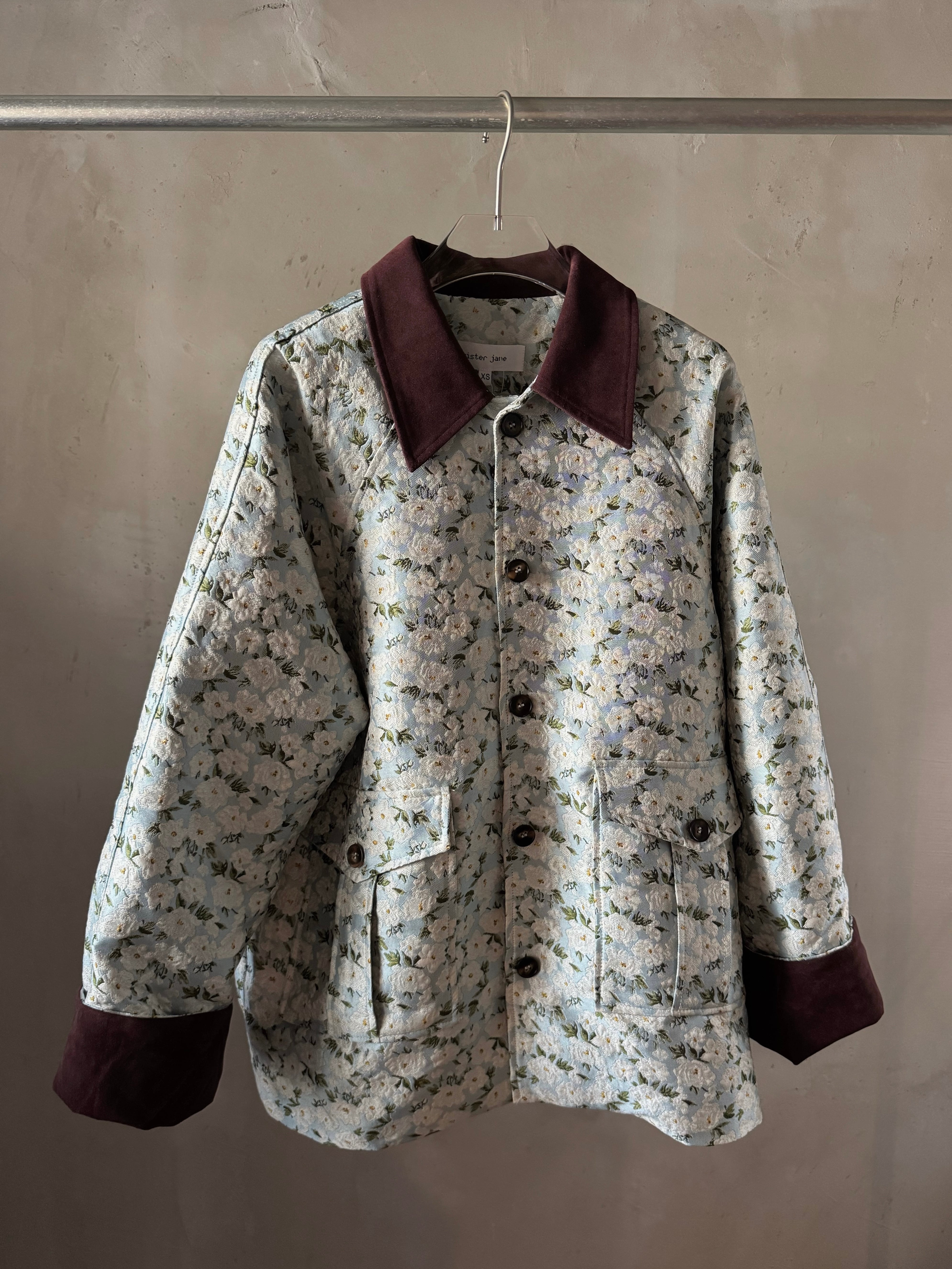 【sister jane】flower jacquard jacket