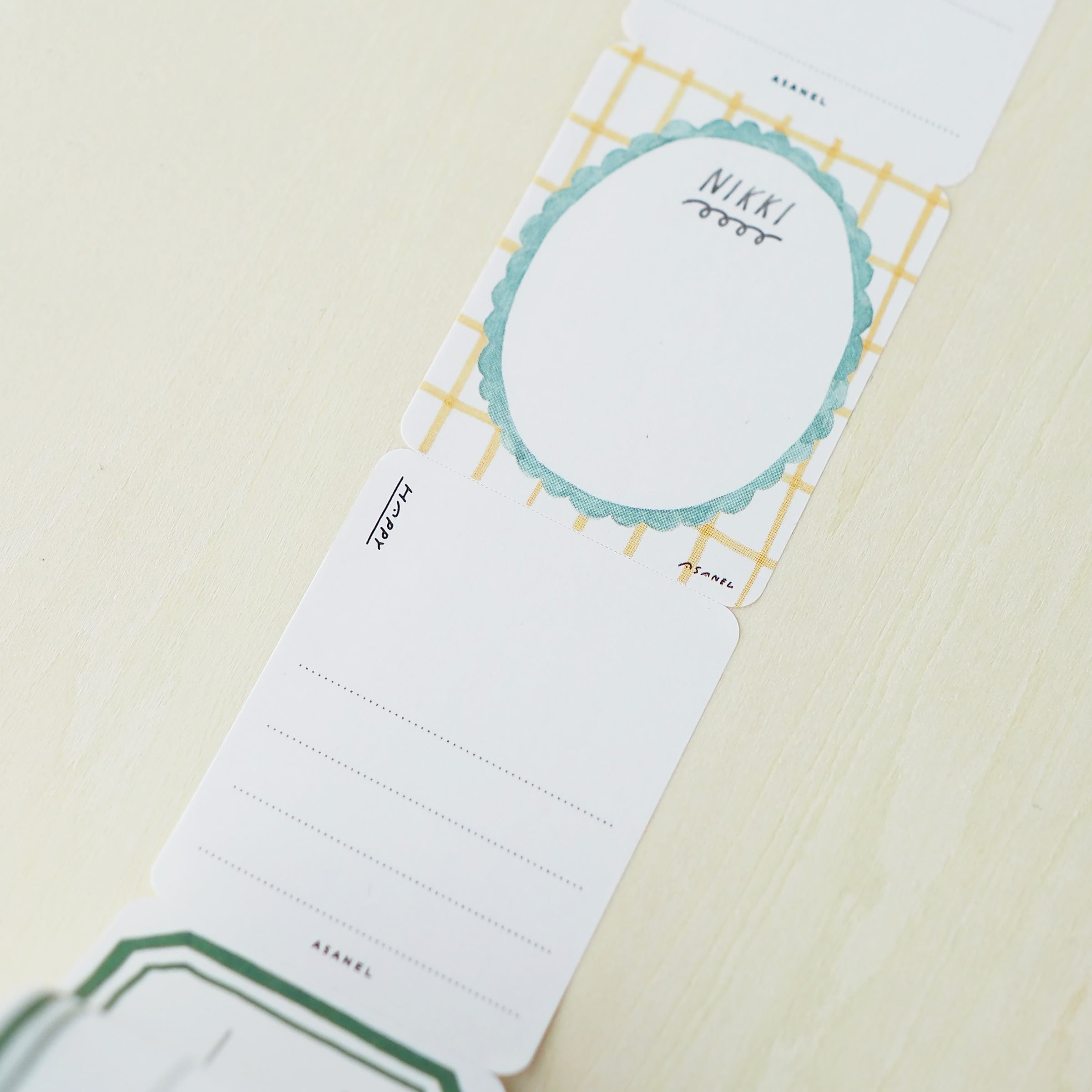 手帳を楽しむ｜ロール付箋 | ASANEL