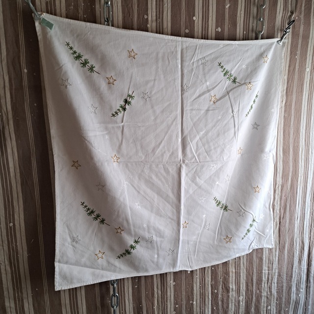 ヨーロッパ 刺繡クロス used [510049]