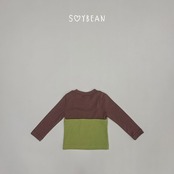 【取寄】SOYBEAN ツインワンレイヤードTシャツ|秋服|韓国子供服| 26/AT