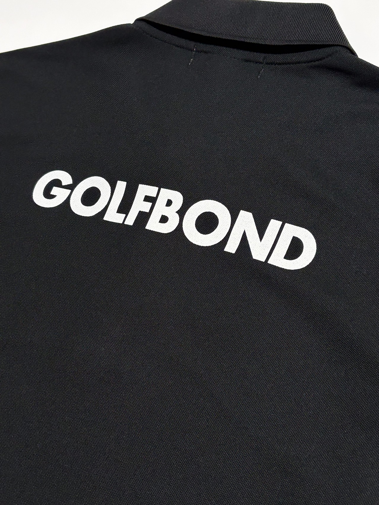 COLLEGE S/S POLO SH BLACK