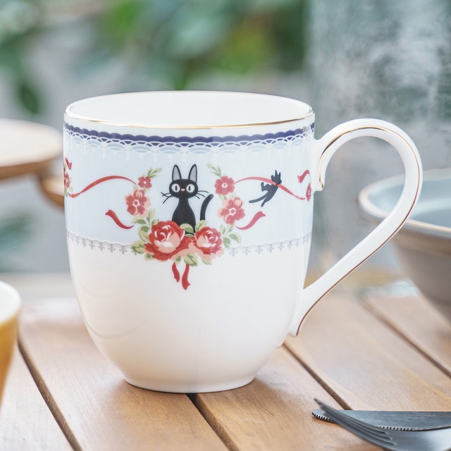 魔女の宅急便  ノリタケ　マグカップ（ ブルー/Noritake/1243）