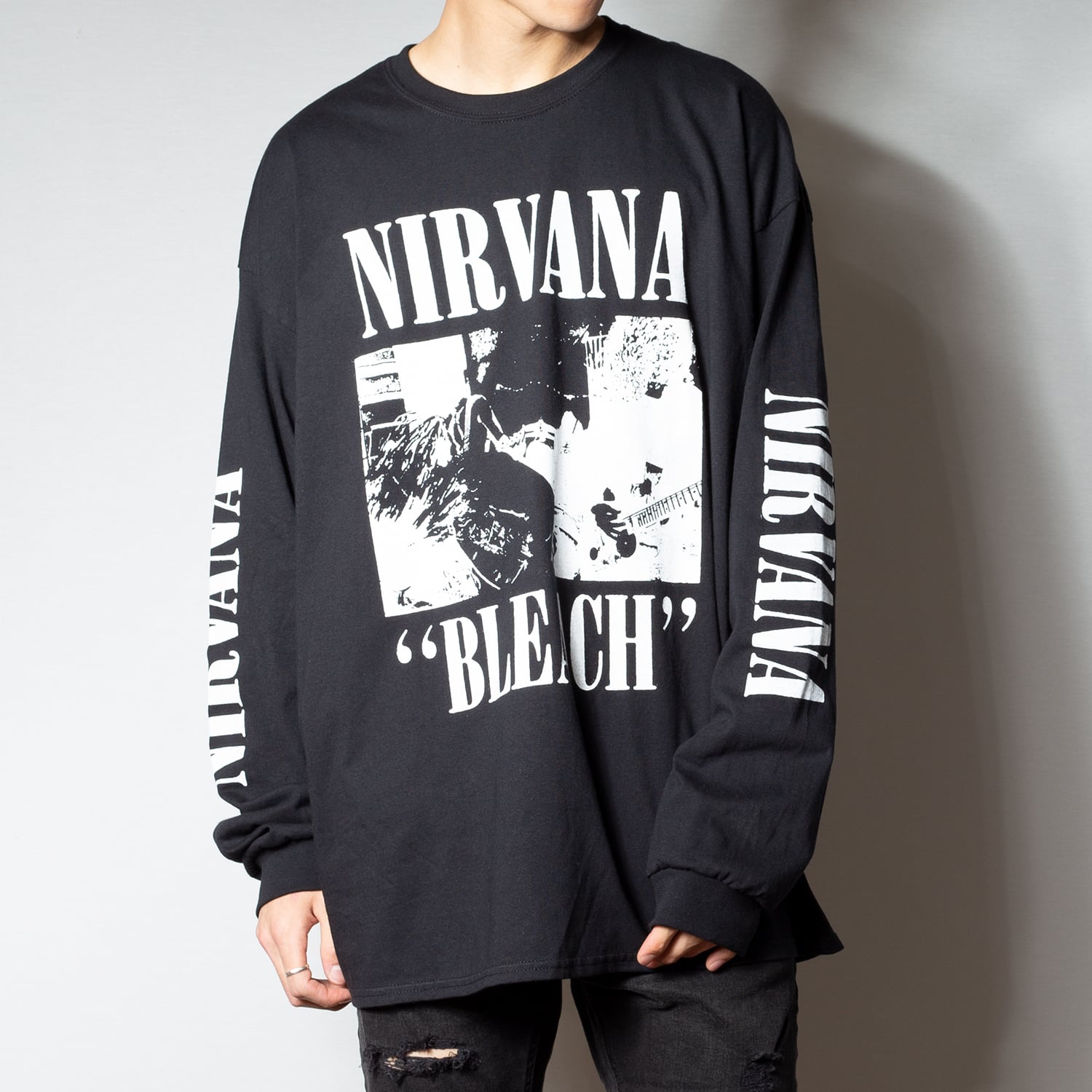 値下げ 激レア 極美品【NIRVANA】ニルヴァーナ ラグランスリーブTシャツreretシャツ