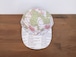 COMES AND GOES " tyvek map cap  " map pattern