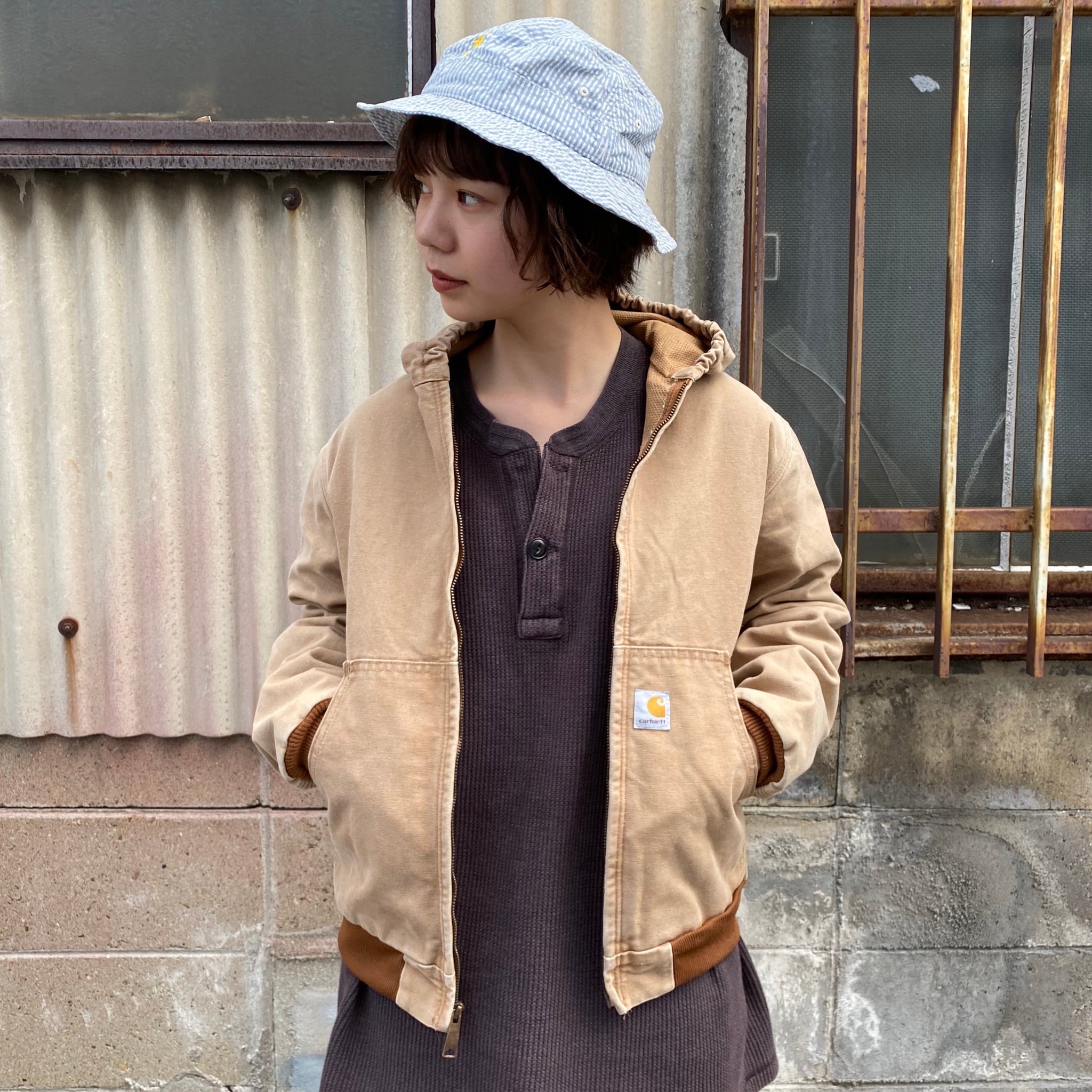 Carhartt カーハート アクティブジャケット ダック地 フルジップ 