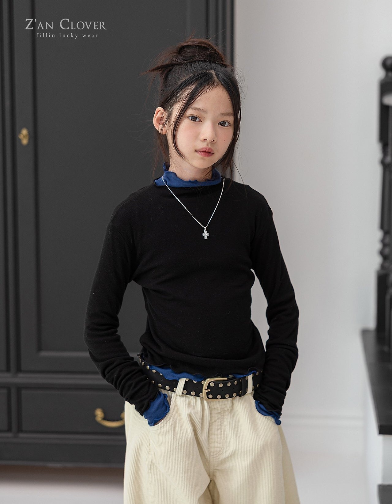 ZAN CLOVER［取寄］wave layered tee 26winter