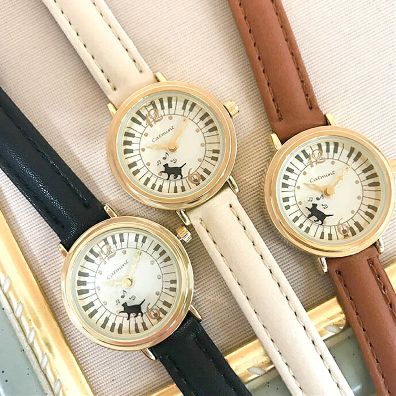 猫 腕時計 ファッション ウォッチ ねこ好き ギフト プレゼント おしゃれ 猫柄
