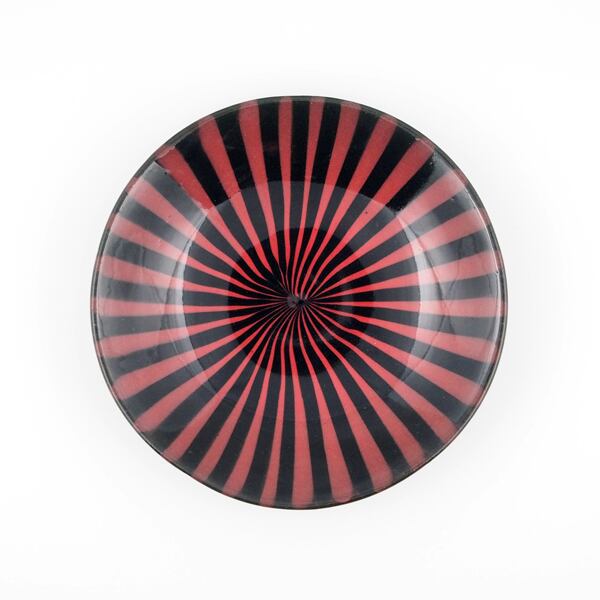 金子 司 小皿 レッド/ブラックA