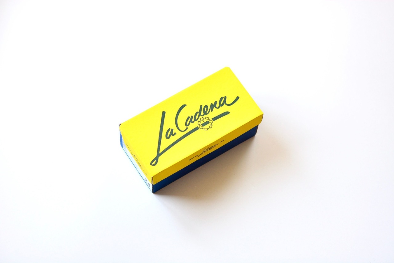 〈 La Cadena 〉GIMNASIA “スリッポン”  SMOKE PINK ×  SAND BEIGE  23-24.5cm