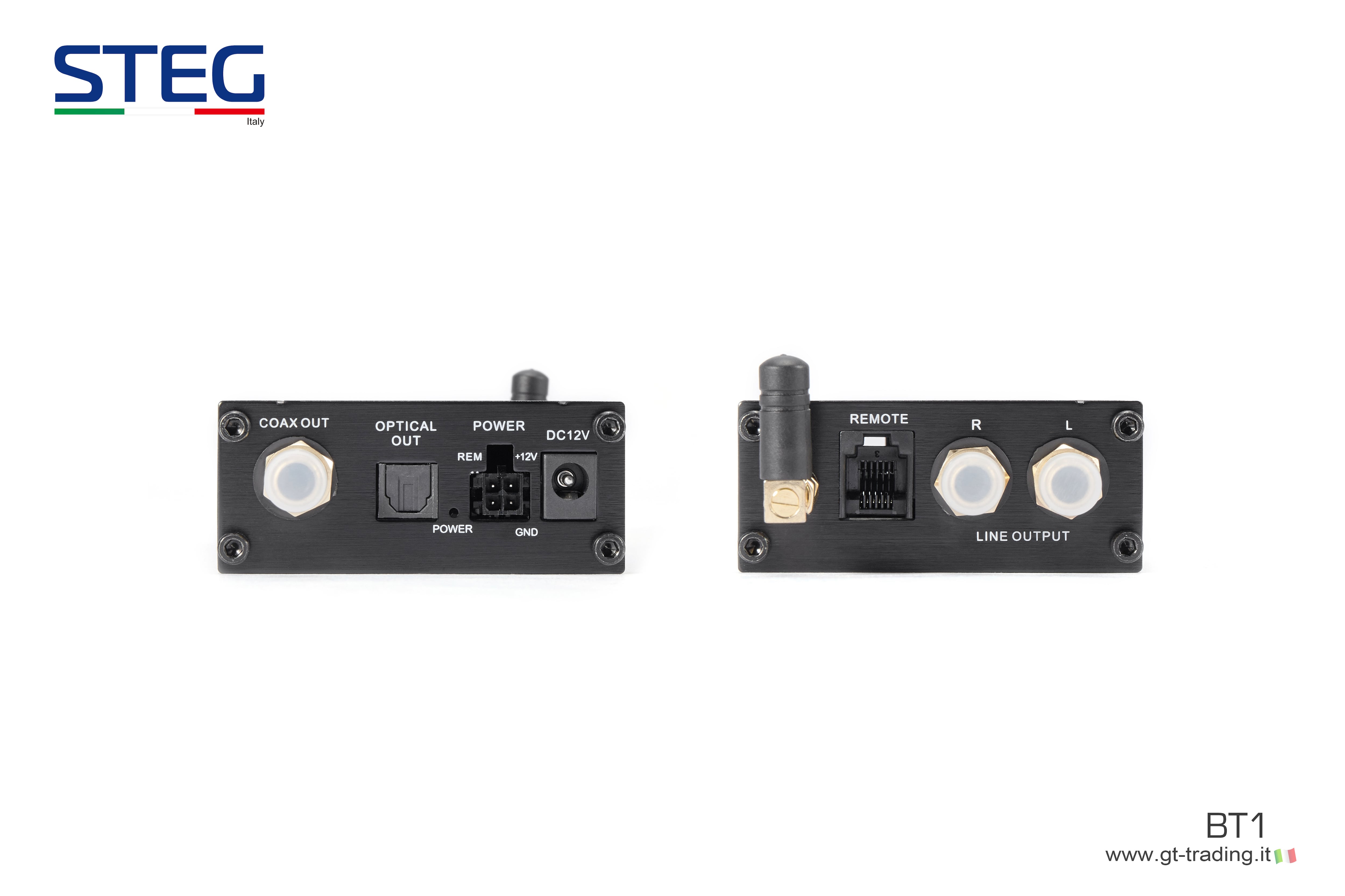 国内正規品】STEG 「BT1」 高音質Bluetoothオーディオレシーバー