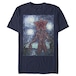 ストレンジャー・シングス Tシャツ Stranger Things Demogorgon Starry Night Style Poster Navy Blue