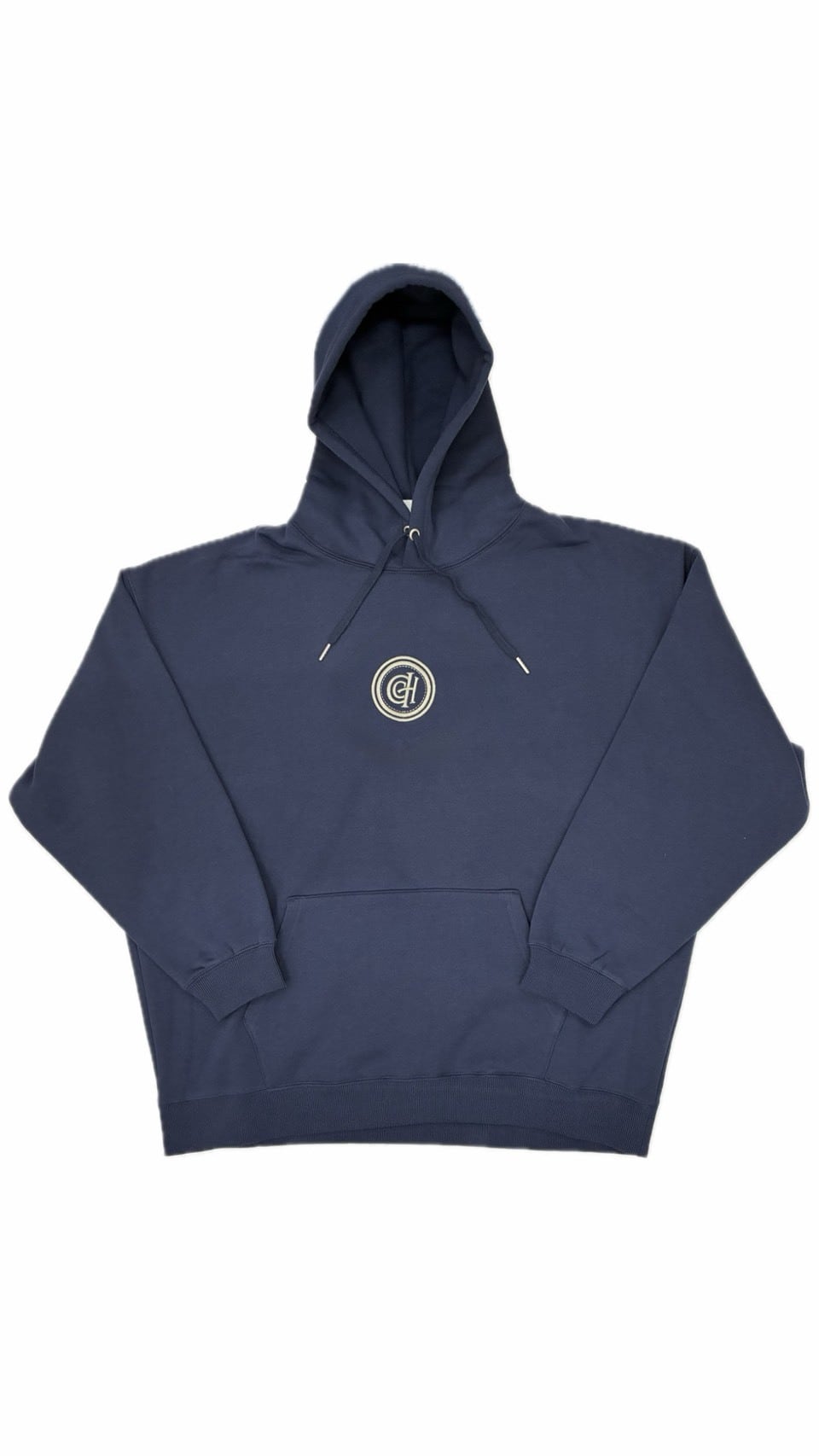 SNATCH LOGO embroidery I-model HOODIE -NAVY-