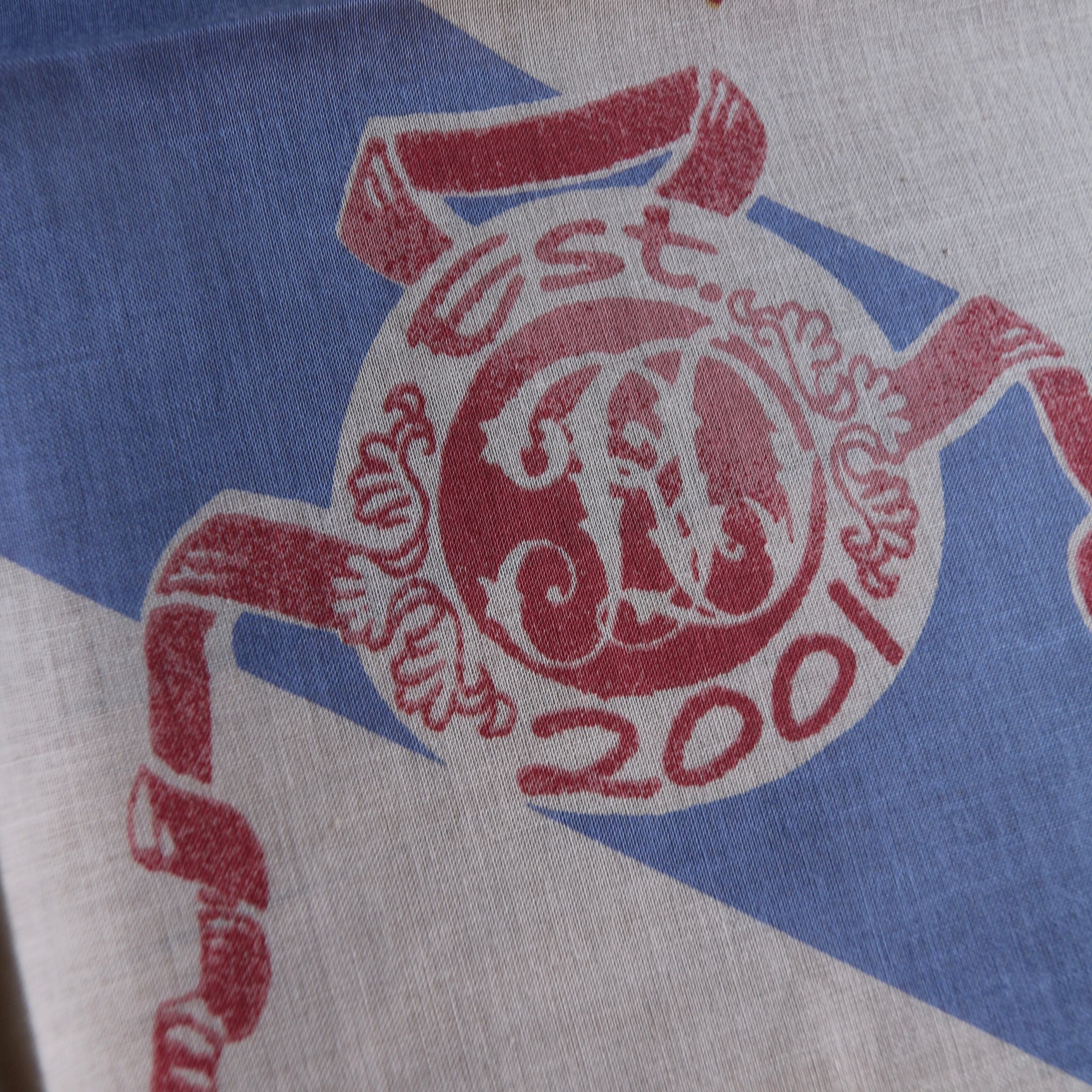 R&D.M.Co-/OLDMAN'S TAILOR #7549 C. L ROYAL LION BANDANA : Natural