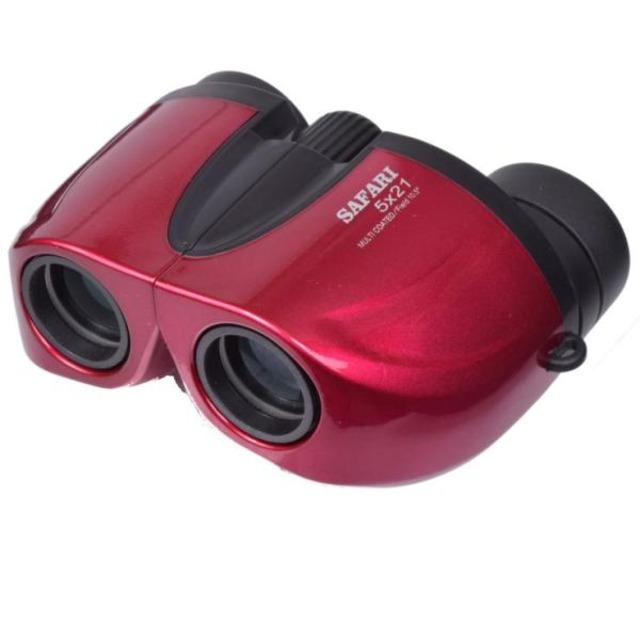 コストコ再販商品 サイトロン サファリ 5x21 5倍双眼鏡 21mm口径 赤