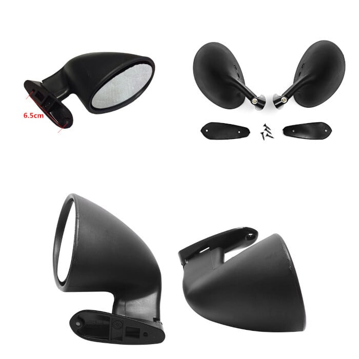 サイドミラー レトロ【美品】 ドアミラー サイドミラー レトロスタイル | 車バイクのパーツ店