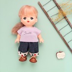 【2点セット】トレーナージーパンセット(パープルトランプ柄)ホルンくんあおくん