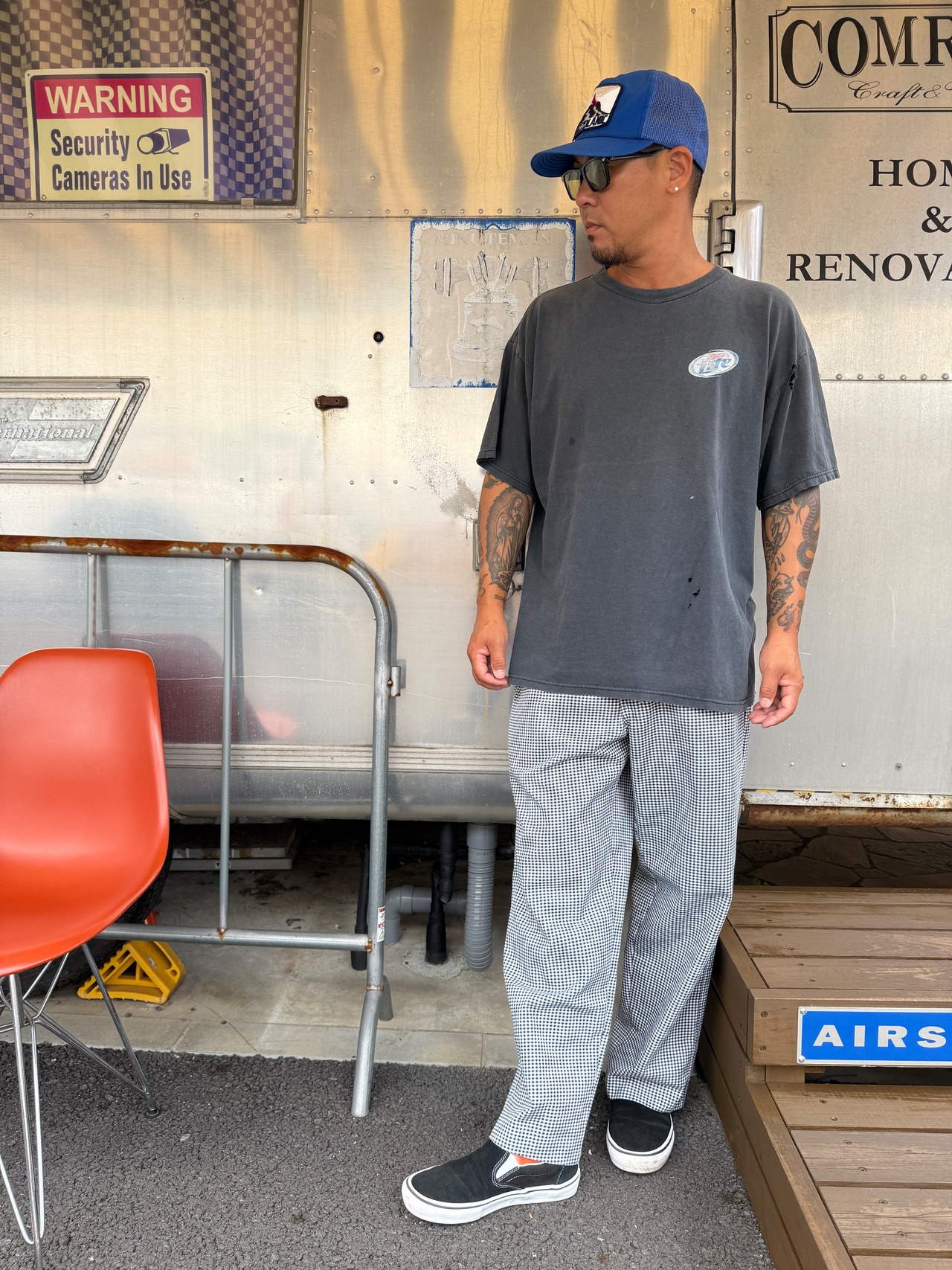 00s Miller Lite × Harley-Davidson / ALSTYLE APPAREL Fabric made in usa・画像10
