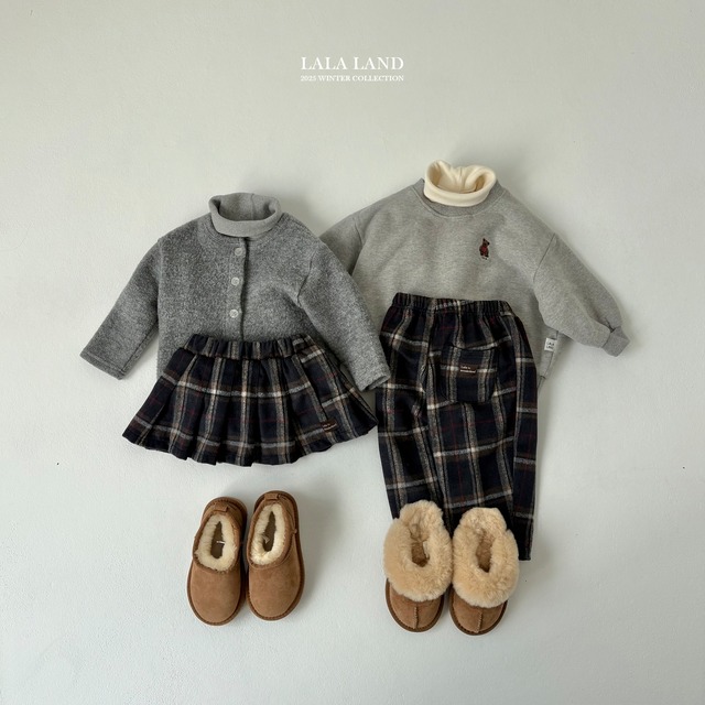 【予約】Baguette Check Skirt