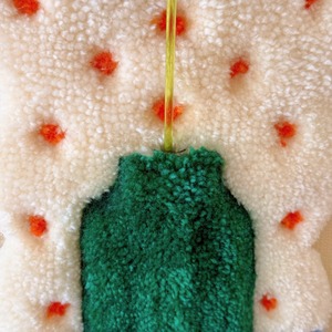 flower pocket rug