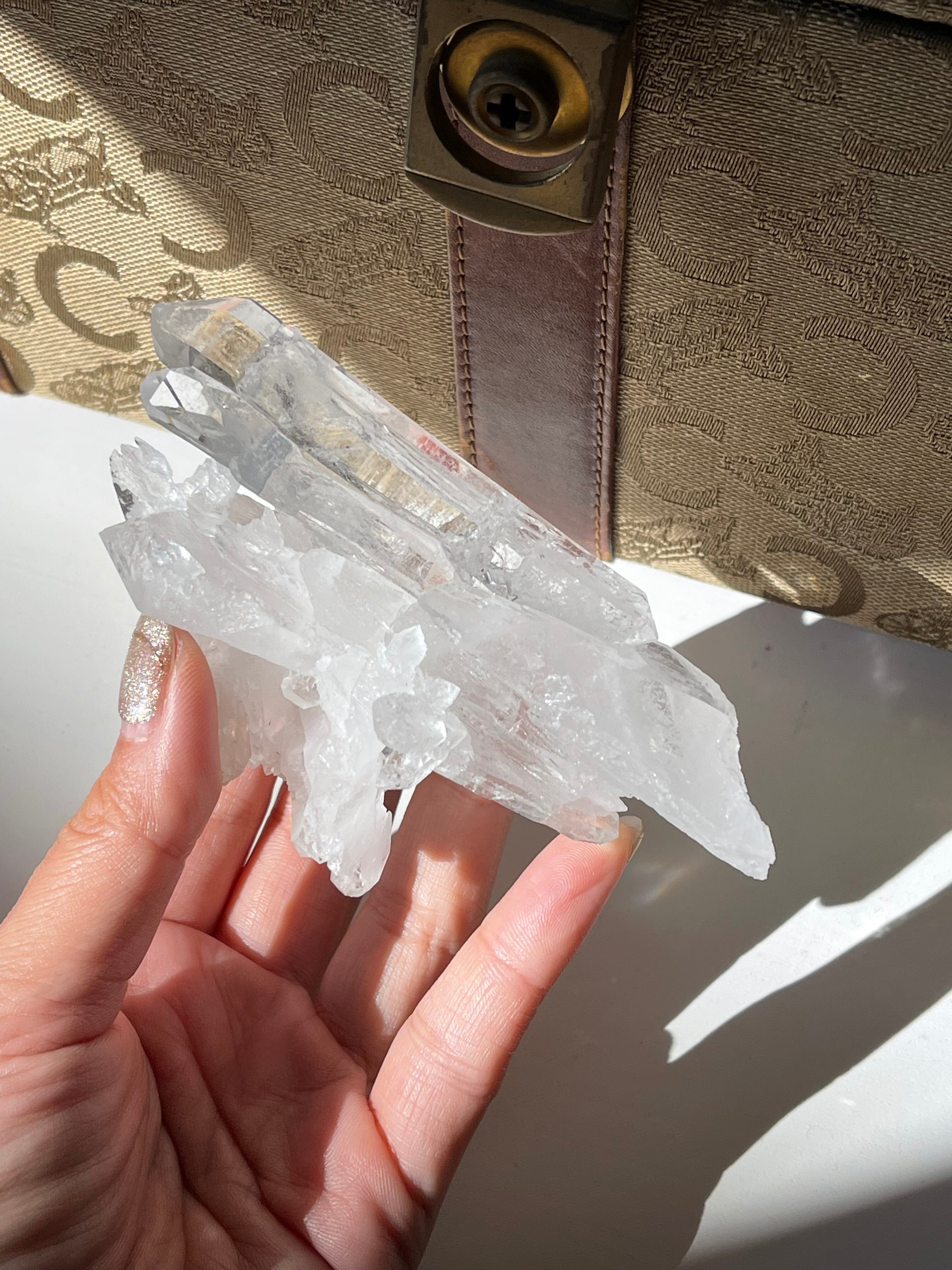 パキスタン　スカルドゥ産インターフェレンス水晶No.03 / Pakistan Skardu Crystal No.03