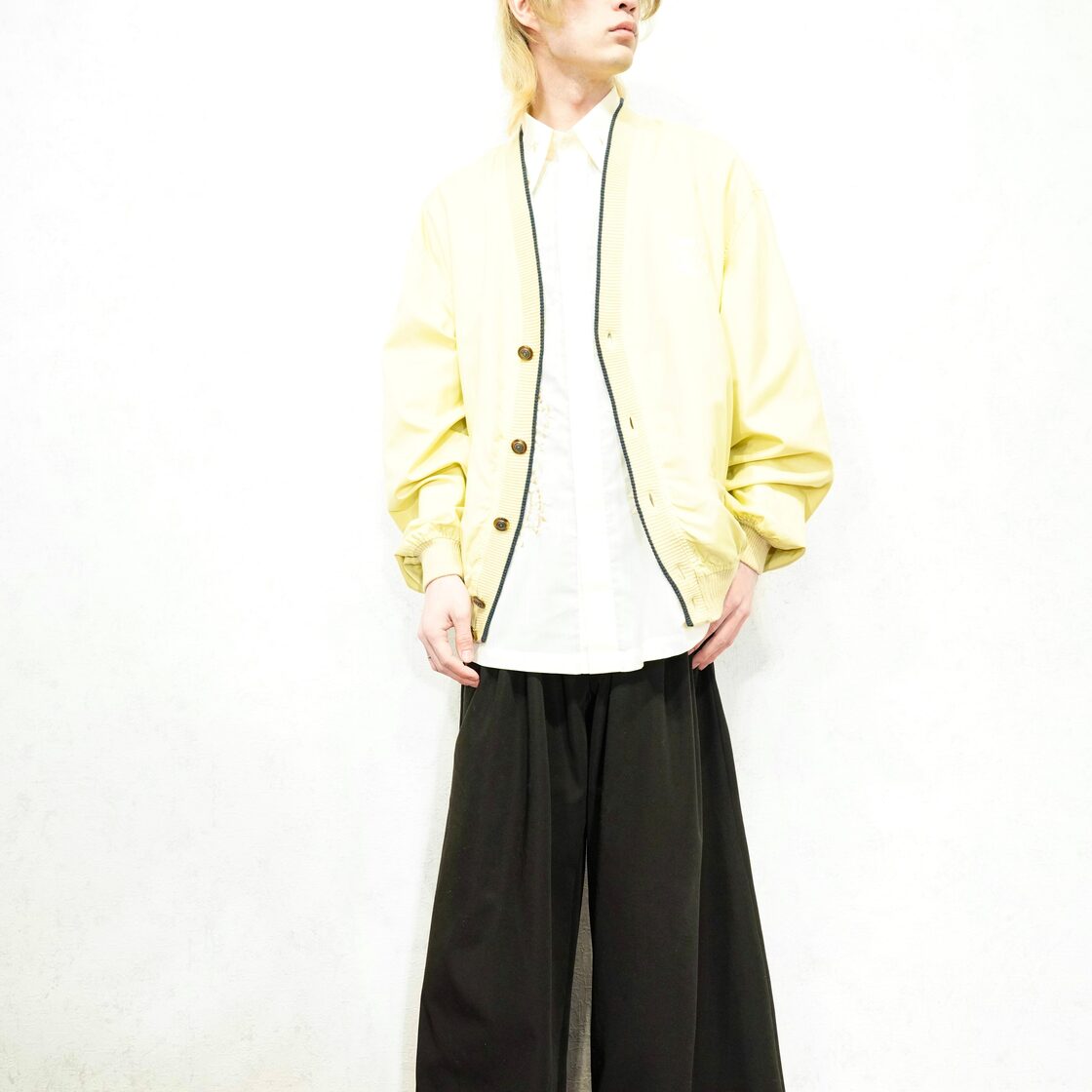 EU VINTAGE DONNY&MAX SPORT CARDIGAN MADE IN ITALY/ヨーロッパ古着 