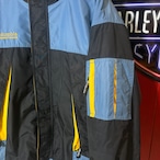 90s Columbia マウンテンパーカー マルチカラー ダブルジップ ドローコード