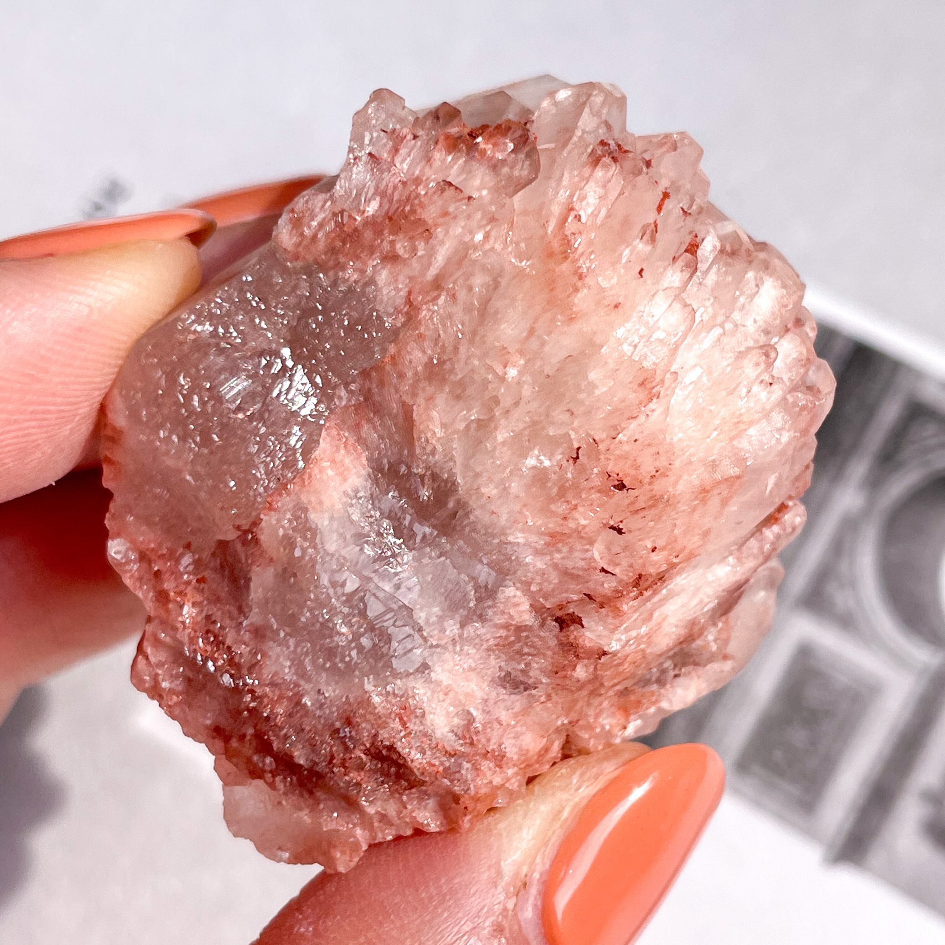 Pink Candle Quartz 2 ✧ ピンクキャンドルクォーツ | FLUXY - 天然石