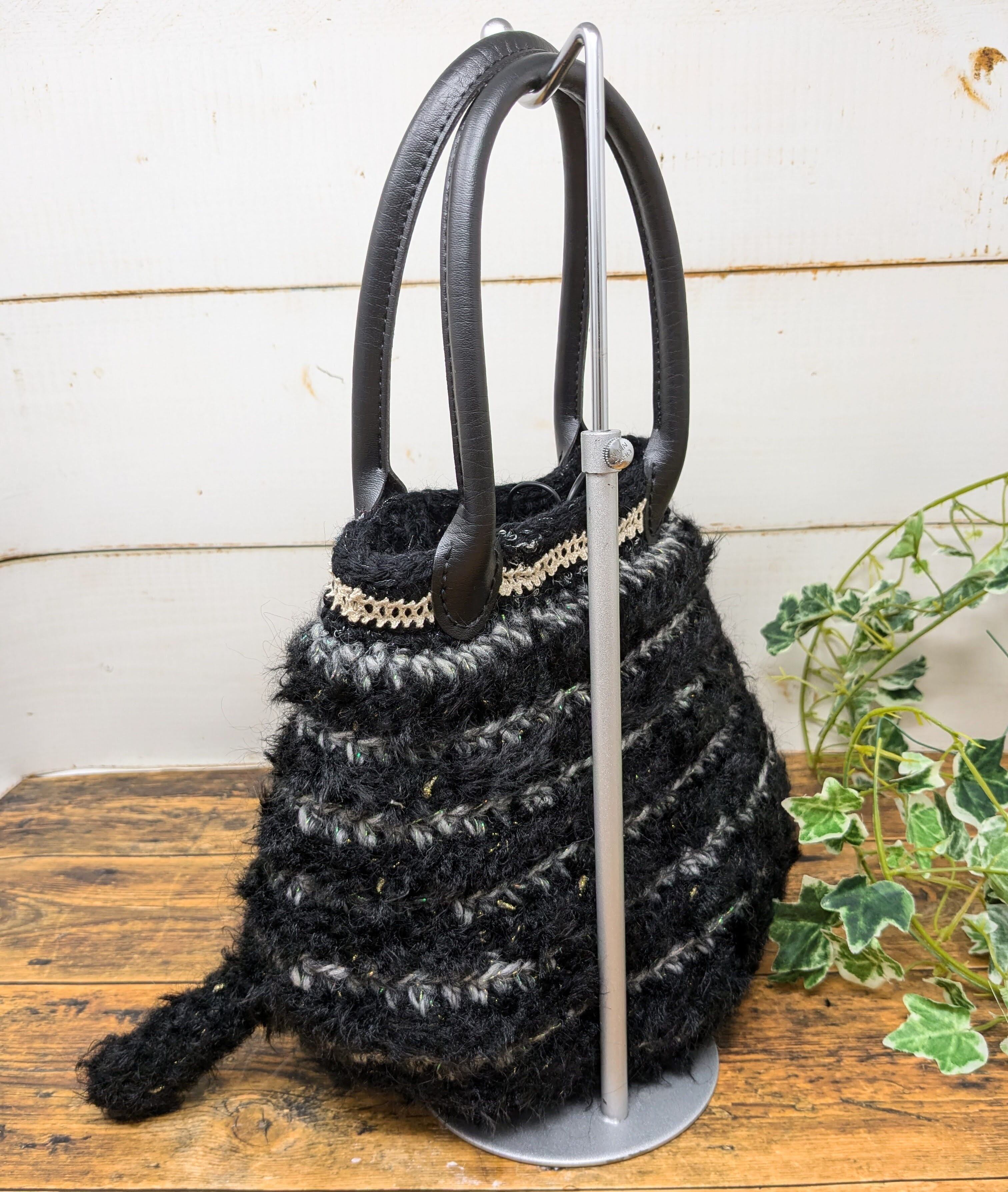 ぽっちゃりネコバッグ3号（ブラック） | FRANNY