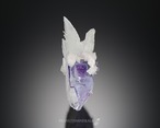 カルサイト / フローライト / クォーツ【Calcite on Fluorite with Quartz】中国産