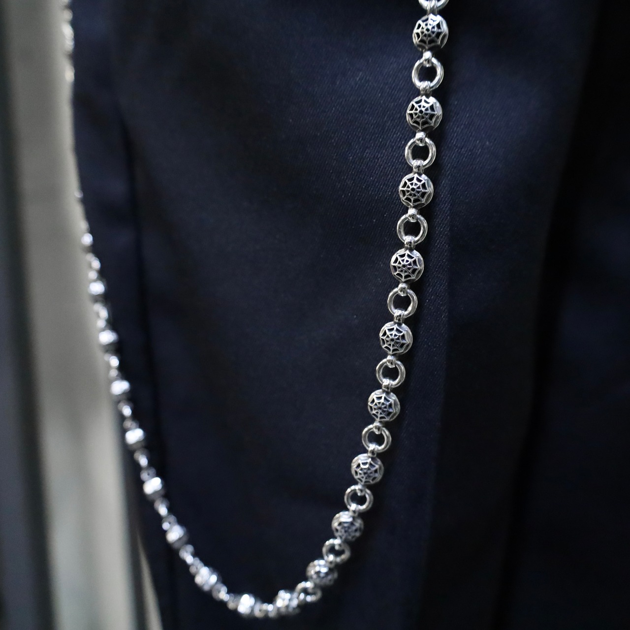 SPIDER WEB BALL WALLET CHAIN / スパイダーウェブボール ウォレットチェーン
