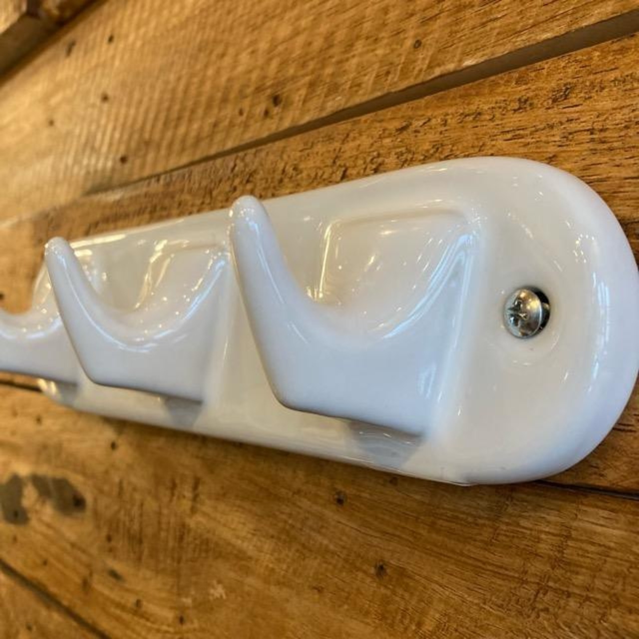 ポーセリン　陶器の5プロングフック