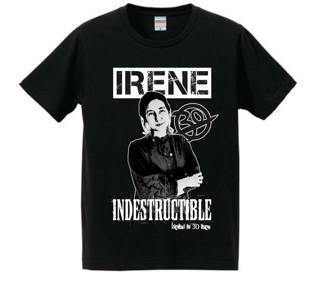 IRENE x indestructibleコラボレーションTシャツ