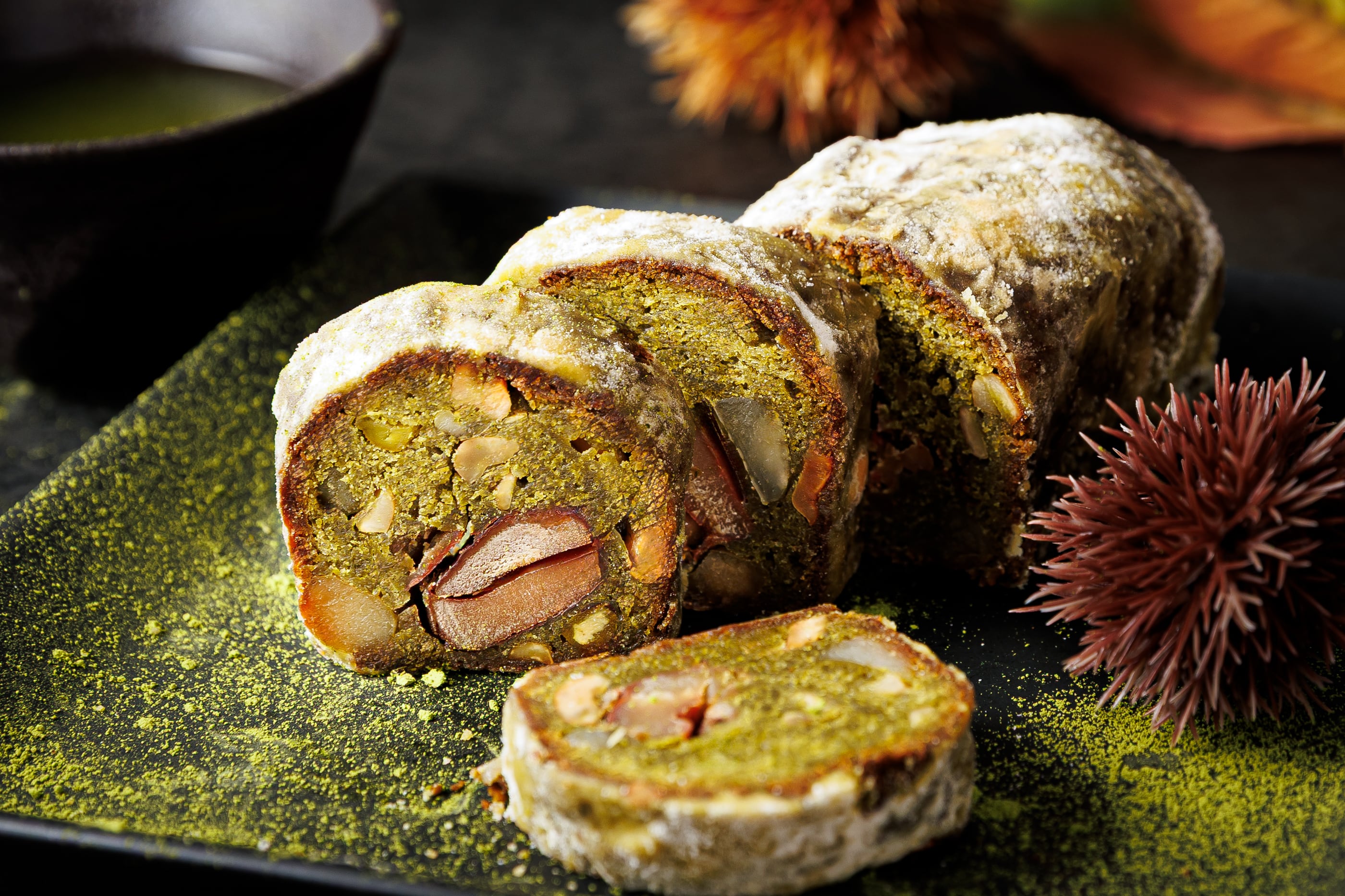 2025年 新作シュトーレン 抹茶と栗のシュトーレン キャラメルナッツ