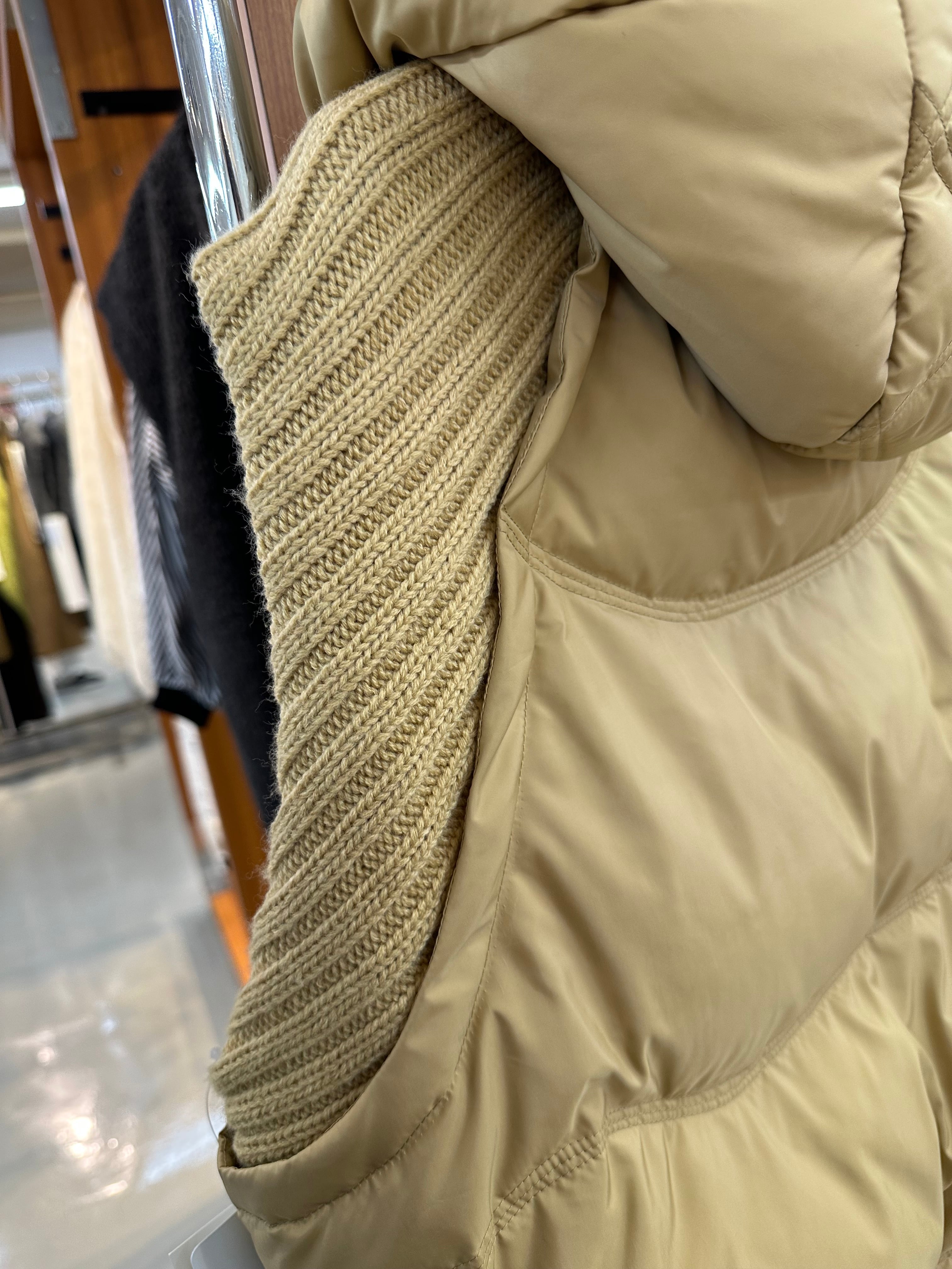 12/11Live 11/12.11/6.10/16Live、パシオーネ ニット切り替えダウン